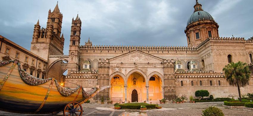 Blue Bubbles Cattedrale Apartment Palermo Bagian luar foto